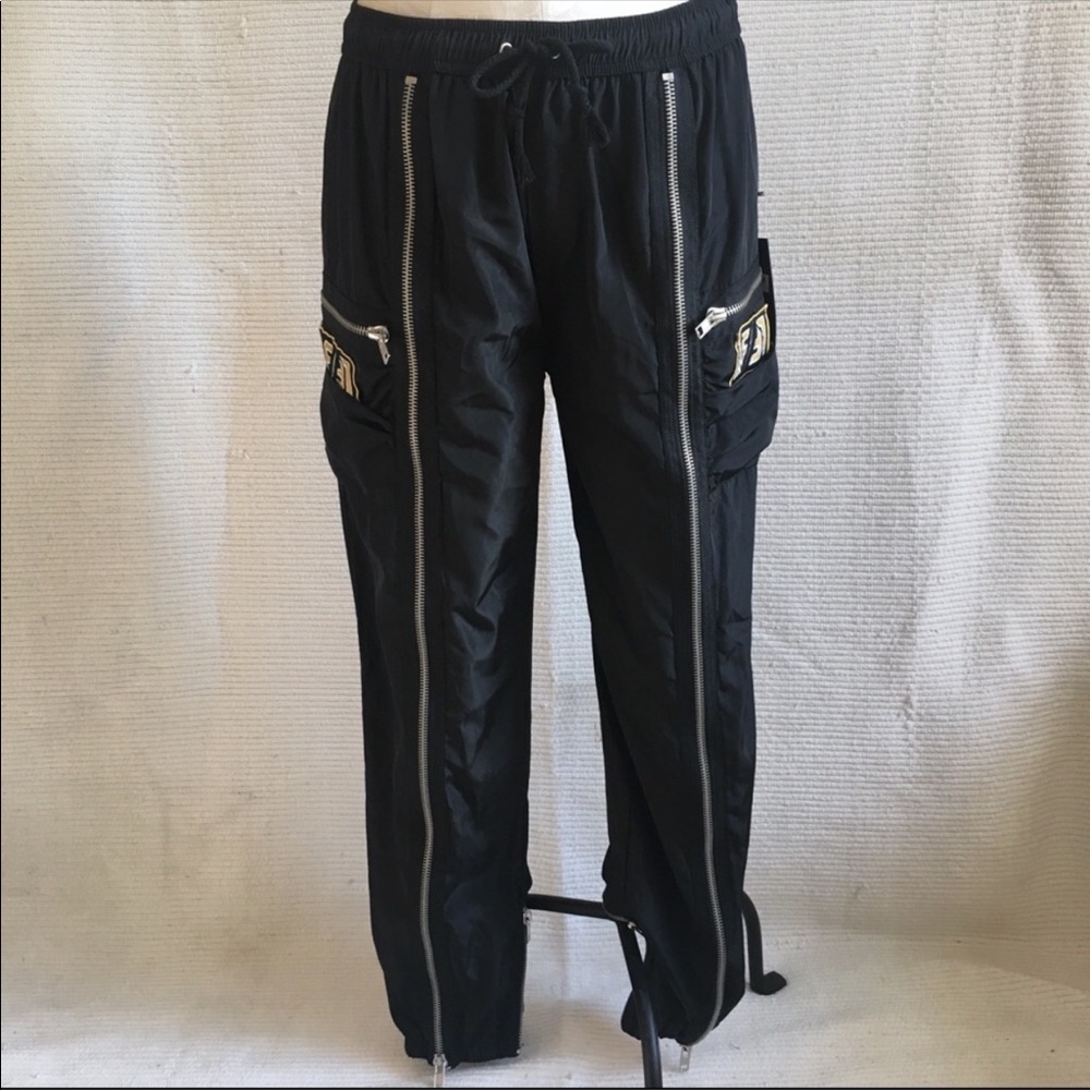 New! LF  high waist, zipper joggers. - Picture 3 of 5